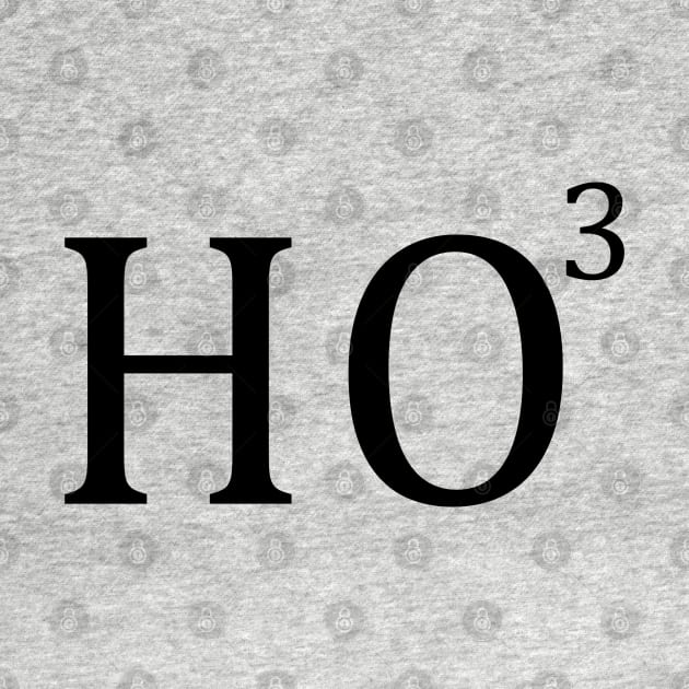 HO^3 Varsity Math Equation College Christmas by CottonGarb